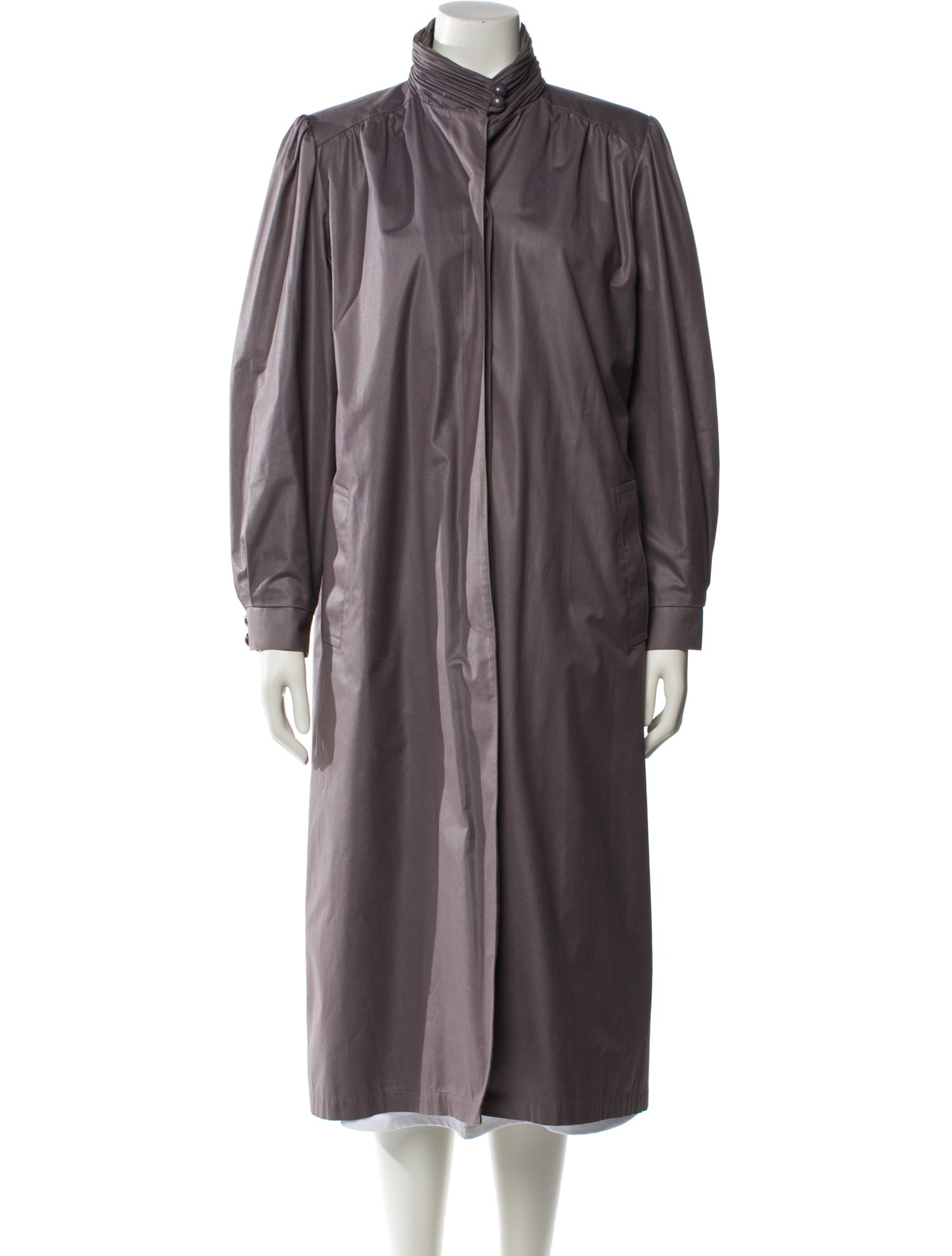 London Fog Vintage Silk Trench Coat