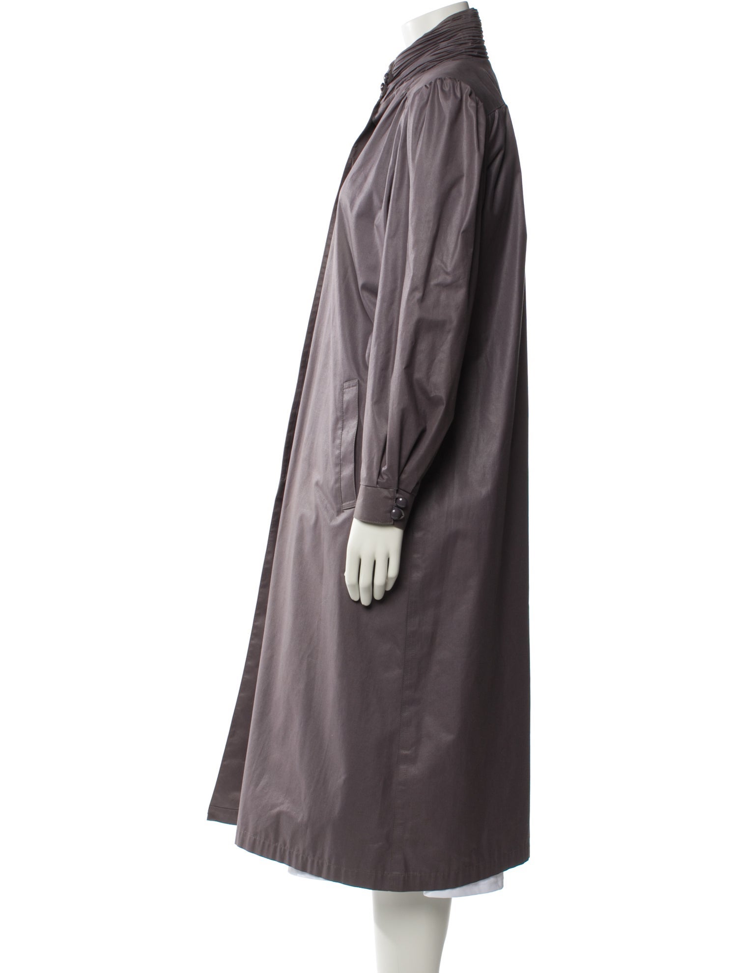 London Fog Vintage Silk Trench Coat