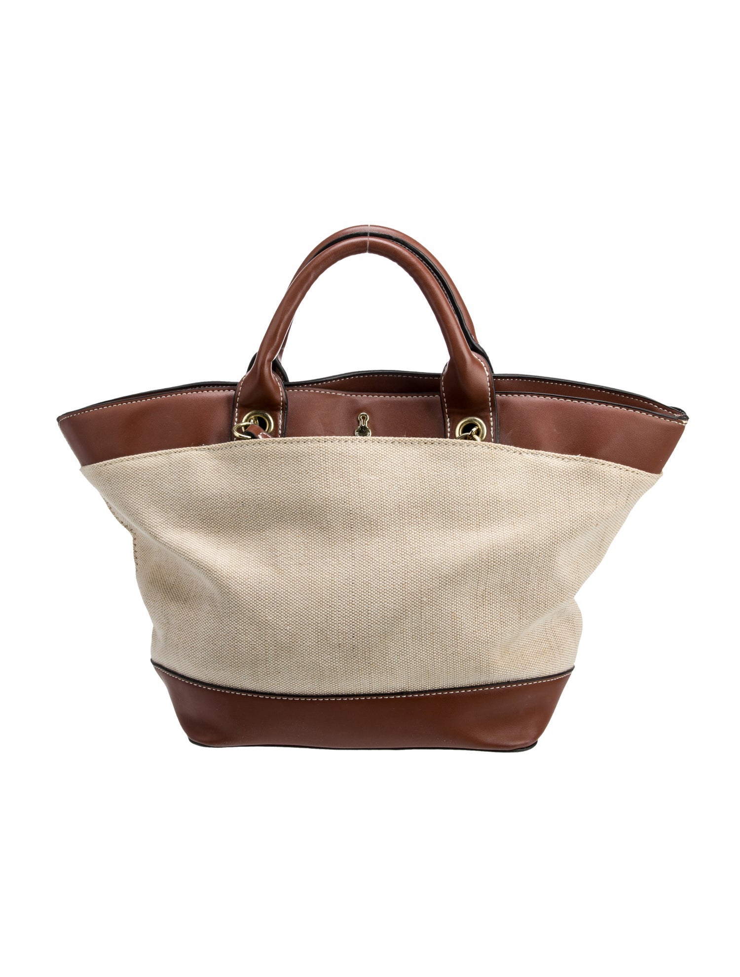 London Fog Canvas Top Handle Bag