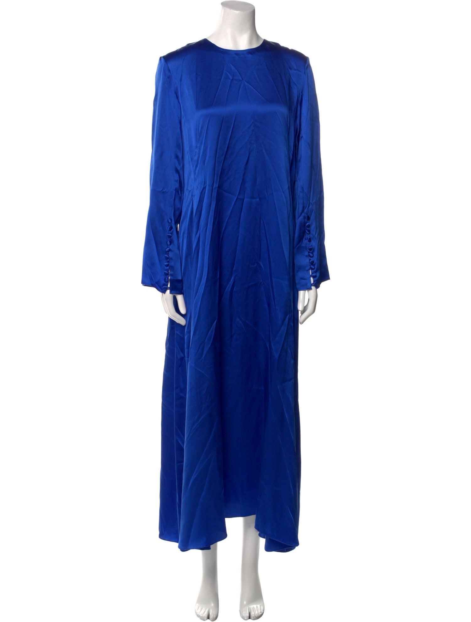 Loring Silk Long Dress