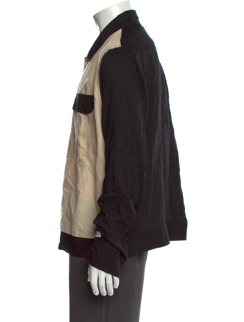 Life of Kings Colorblock Pattern Long Sleeve Shirt