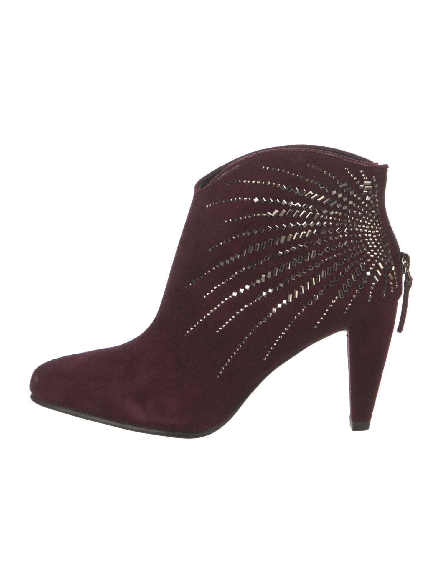 Lola Cruz Suede Printed Boots