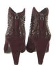 Lola Cruz Suede Printed Boots