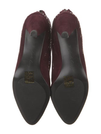 Lola Cruz Suede Printed Boots