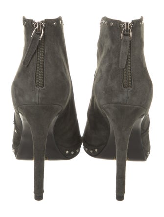 Lola Cruz Suede Studded Accents Mules