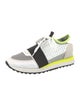 Lola Cruz Colorblock Pattern Athletic Sneakers
