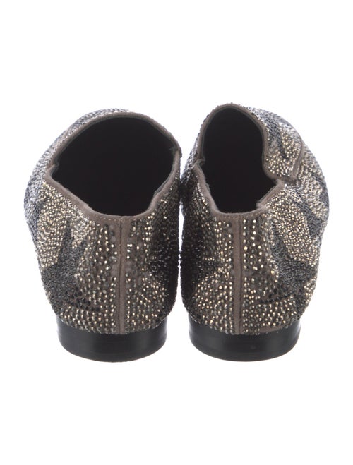 Lola Cruz Crystal Crystal Embellishments Loafers