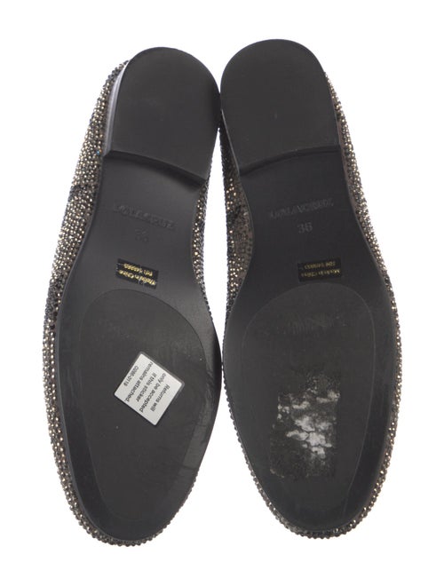 Lola Cruz Crystal Crystal Embellishments Loafers