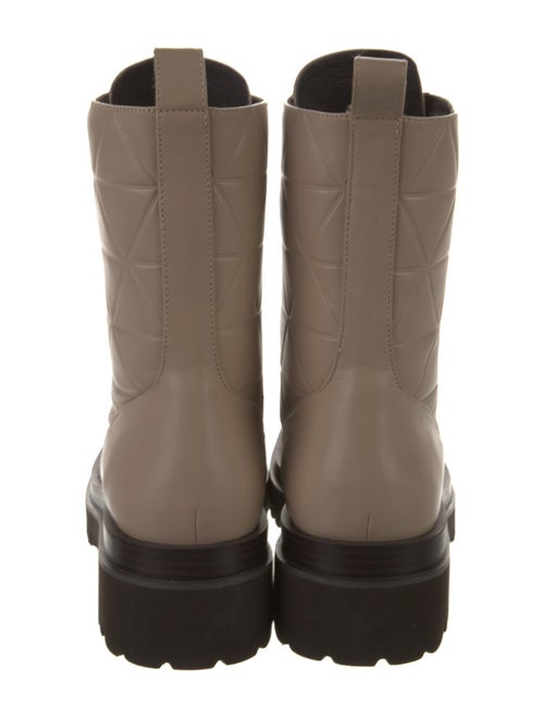 Lola Cruz Leather Combat Boots