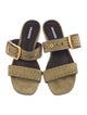 Lola Cruz Leather Slides