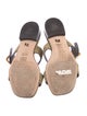 Lola Cruz Leather Slides