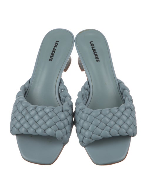 Lola Cruz Leather Slides