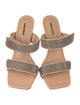 Lola Cruz Leather Slides