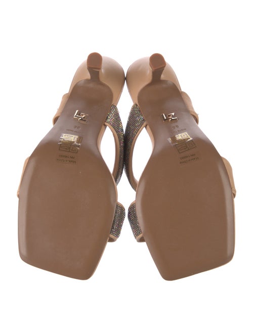 Lola Cruz Leather Slides