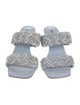 Lola Cruz Suede Crystal Embellishments Slides