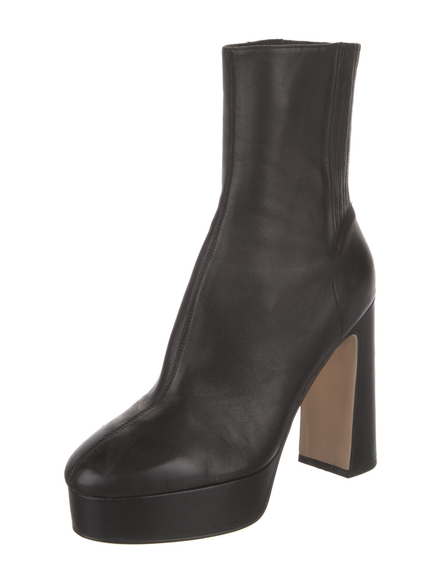 Lola Cruz Leather Chelsea Boots