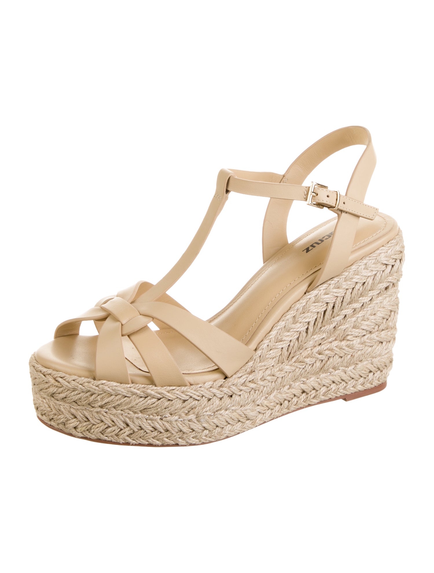 Lola Cruz Leather Espadrilles w/ Tags