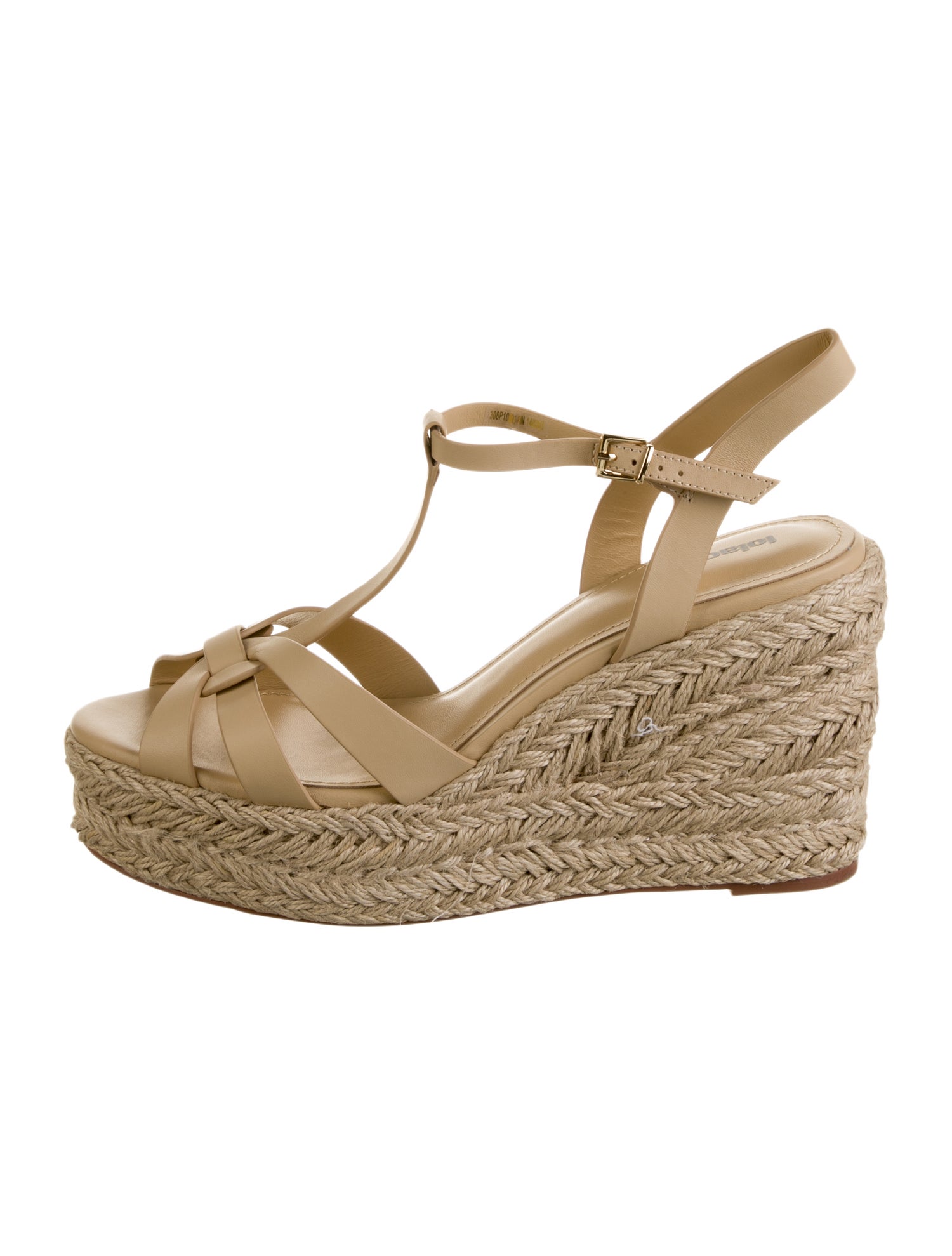 Lola Cruz Leather Espadrilles
