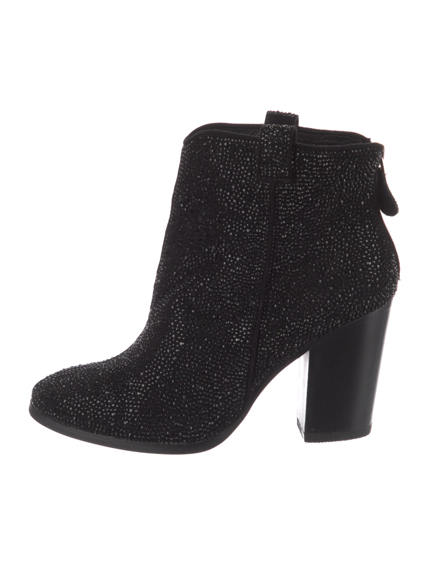 Lola Cruz Crystal Crystal Embellishments Boots
