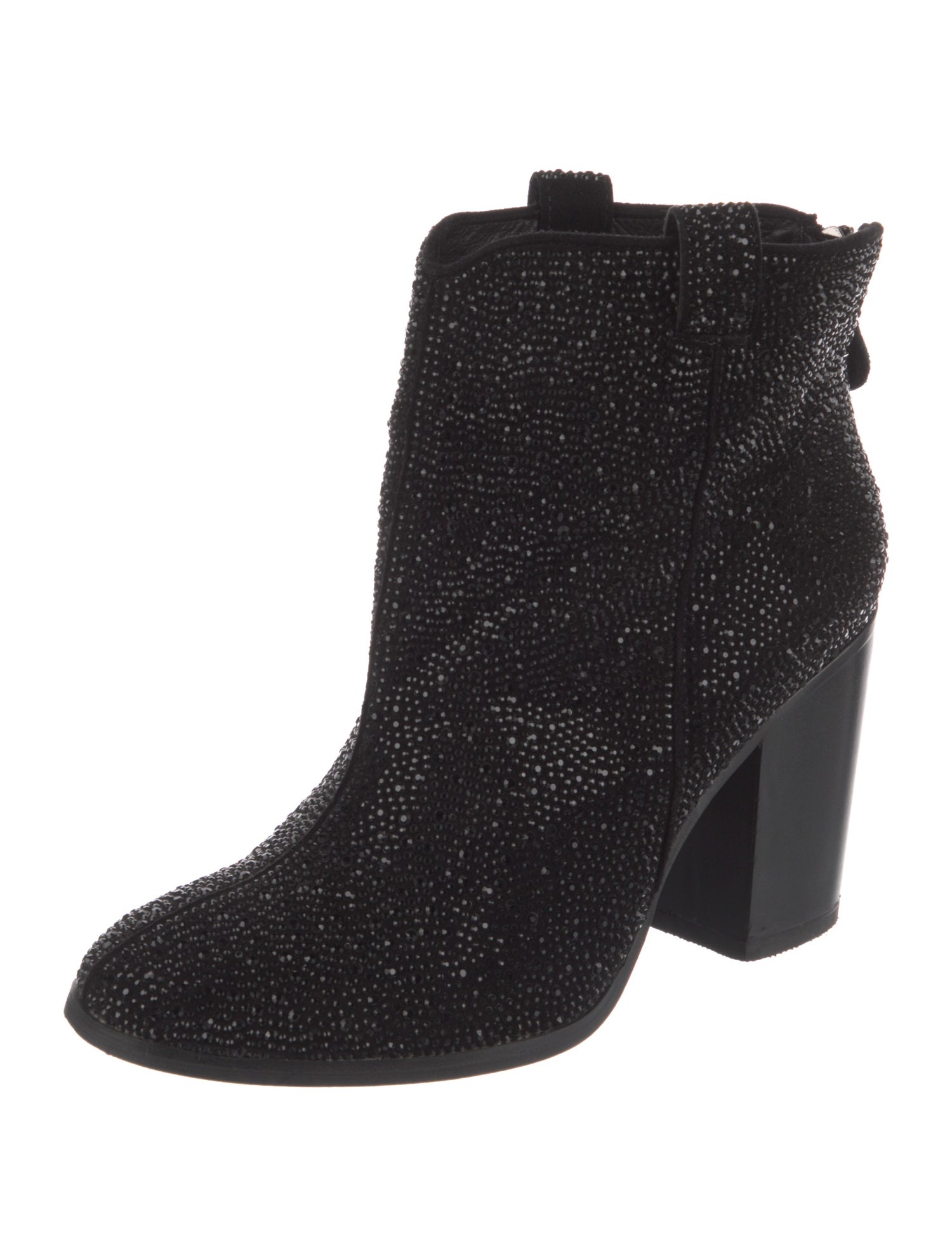 Lola Cruz Crystal Crystal Embellishments Boots