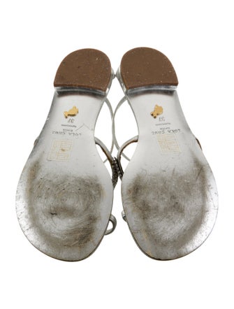 Lola Cruz Leather Sandals