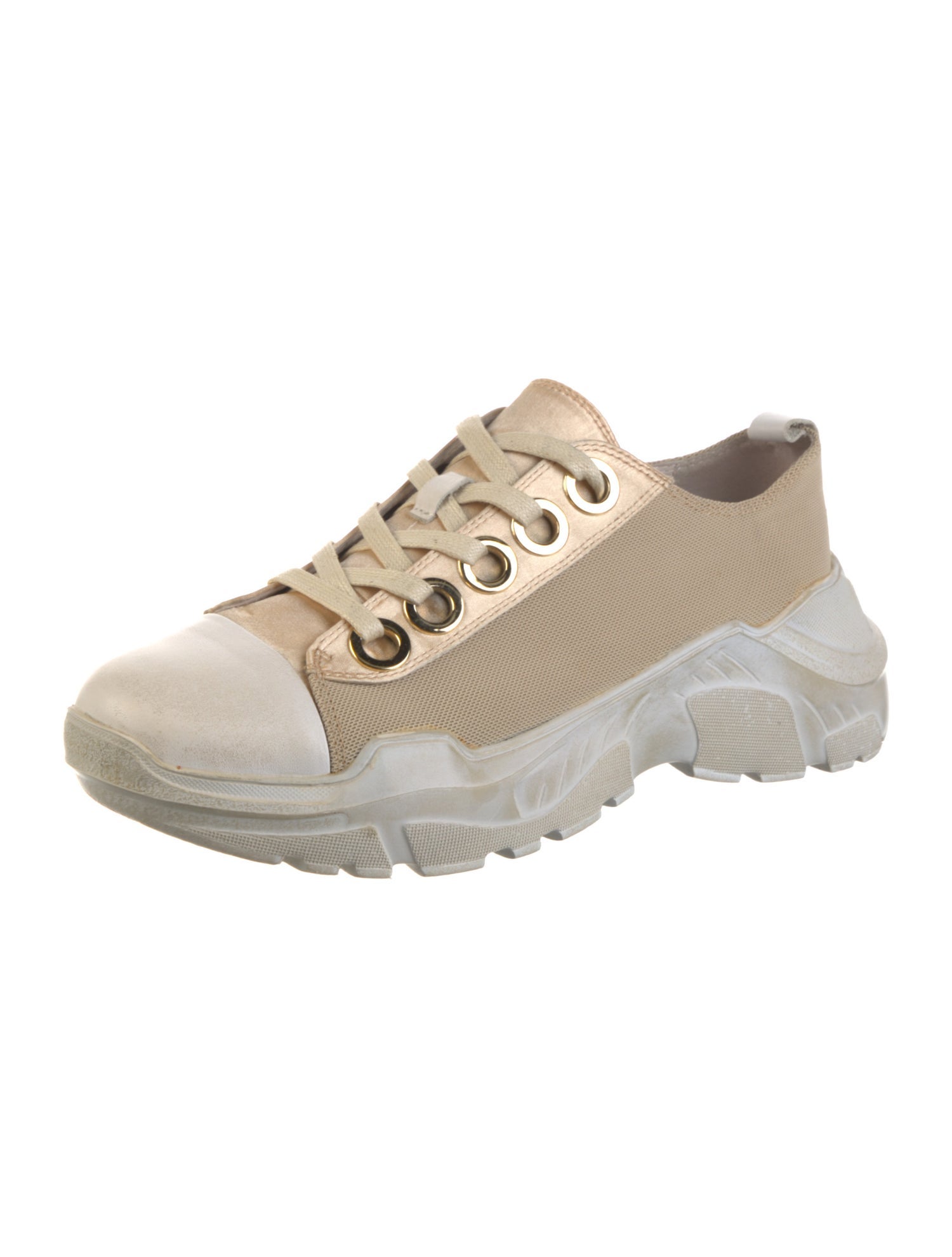Lola Cruz Leather Sneakers