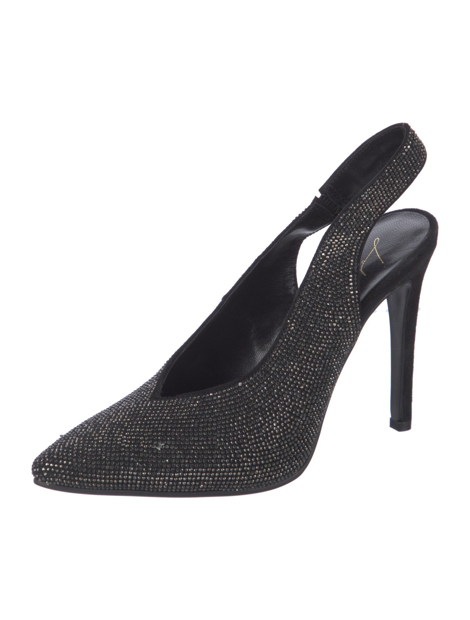 Lola Cruz Suede Slingback Pumps