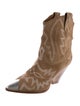 Lola Cruz Suede Printed Western Boots