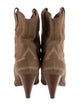 Lola Cruz Suede Printed Western Boots