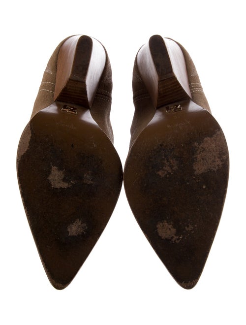 Lola Cruz Suede Printed Western Boots