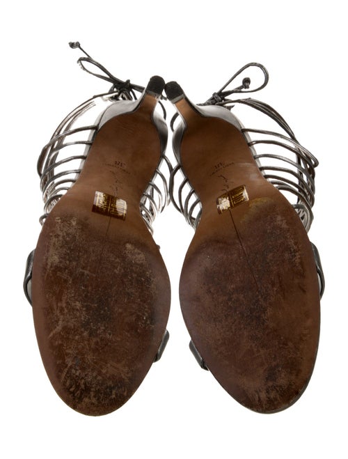 Lola Cruz Leather Slingback Sandals