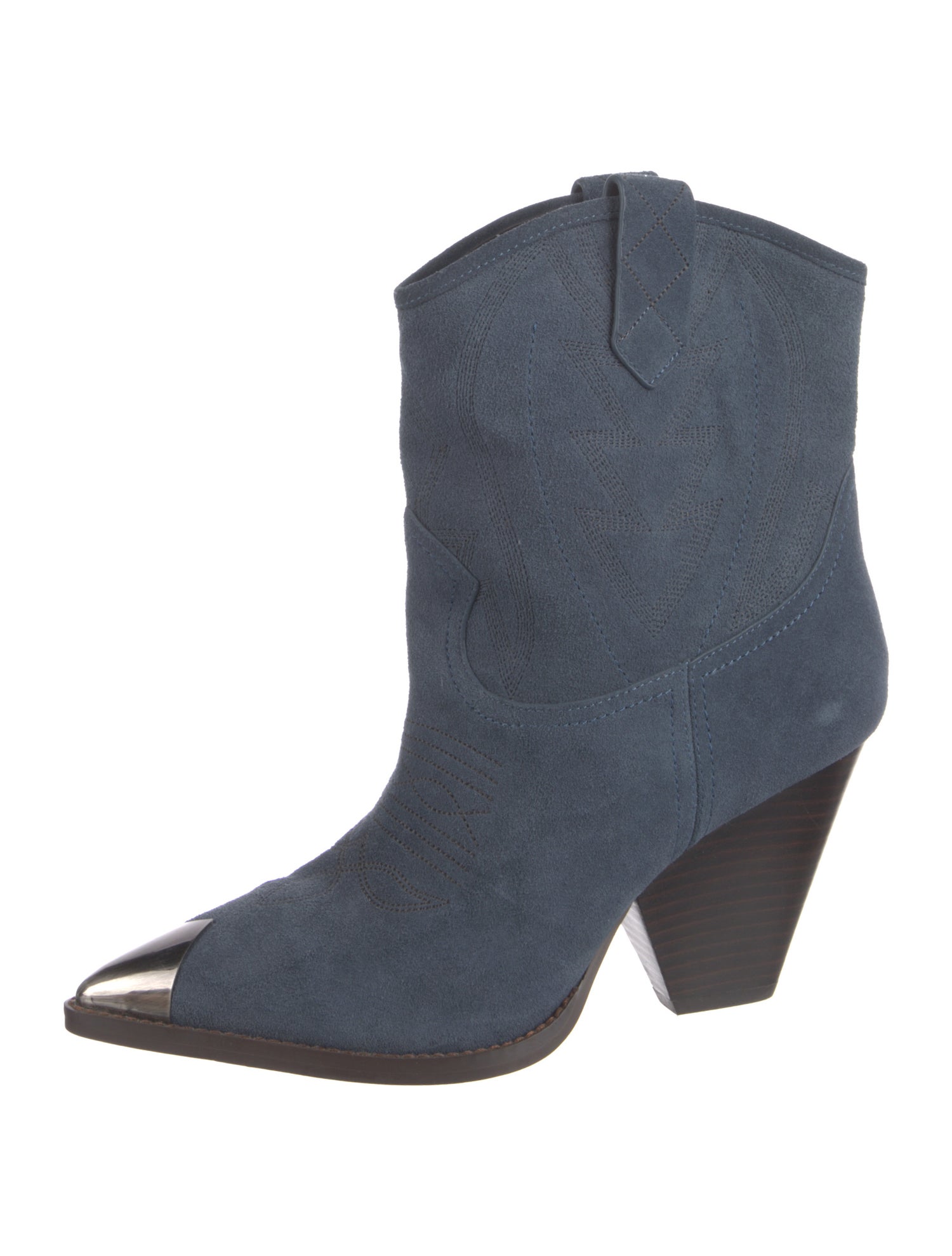 Lola Cruz Suede Western Boots