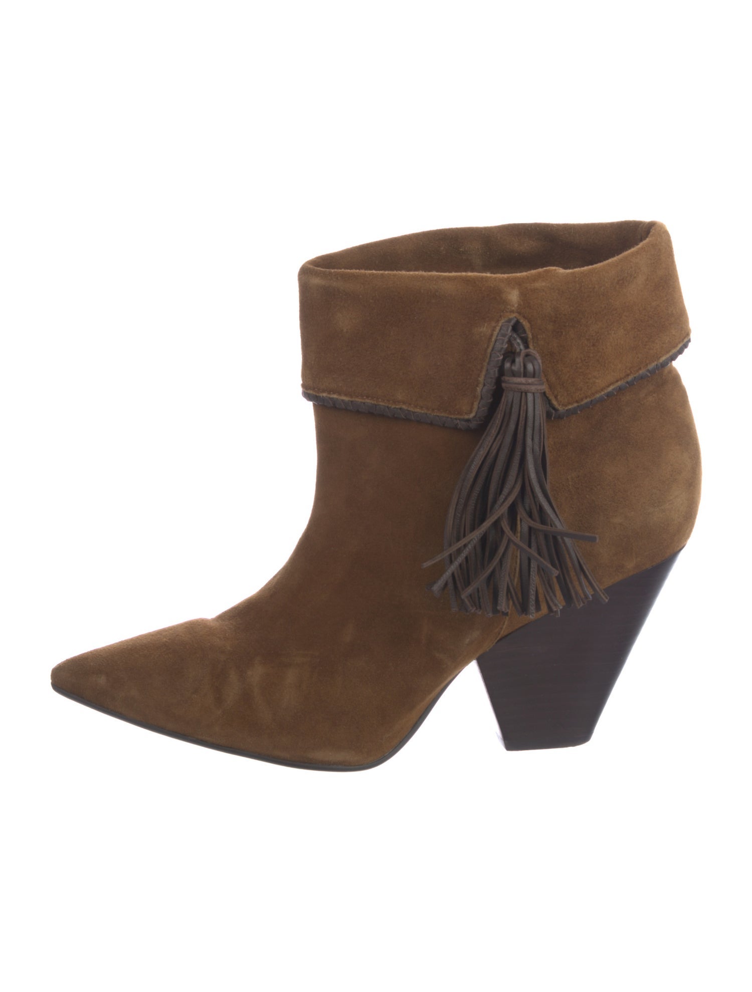 Lola Cruz Suede Animal Print Boots