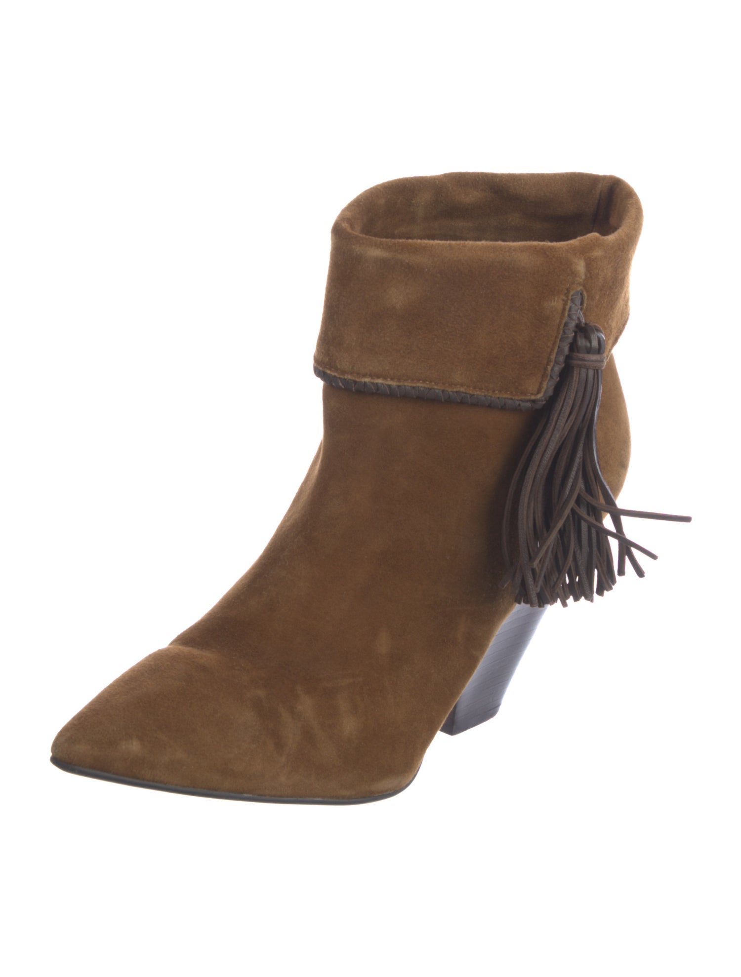 Lola Cruz Suede Animal Print Boots