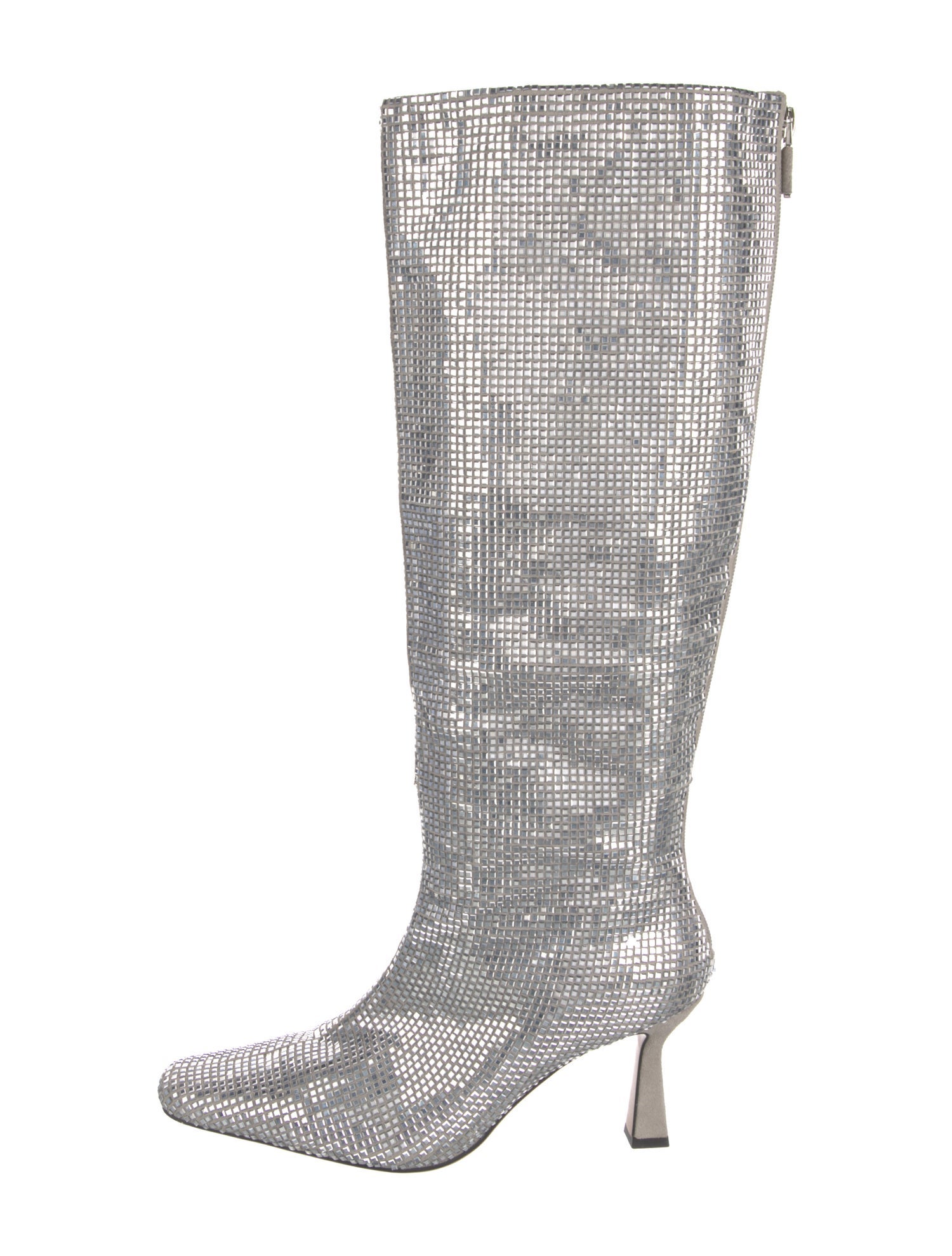 Lola Cruz Plaid Print Boots