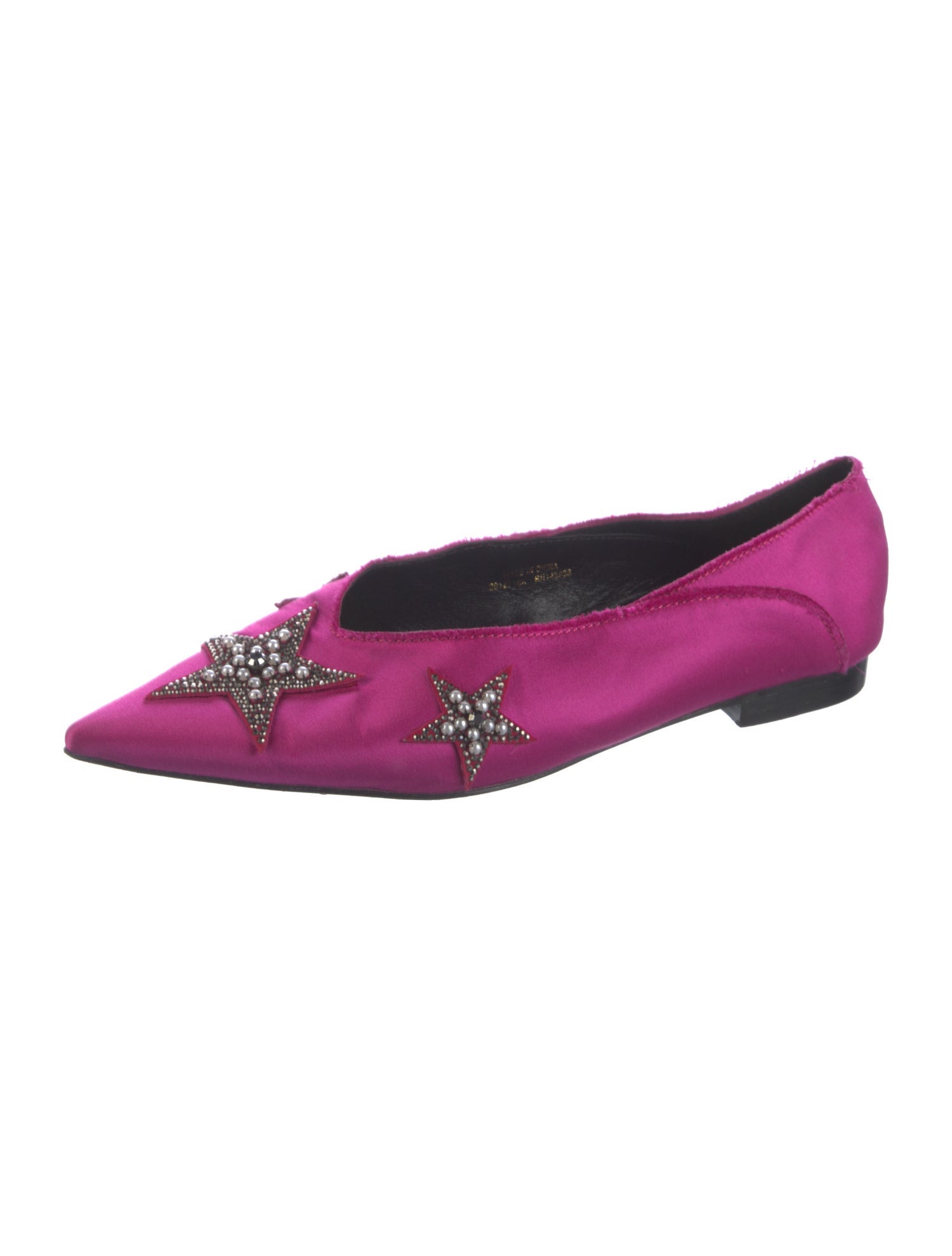 Lola Cruz Satin Flats