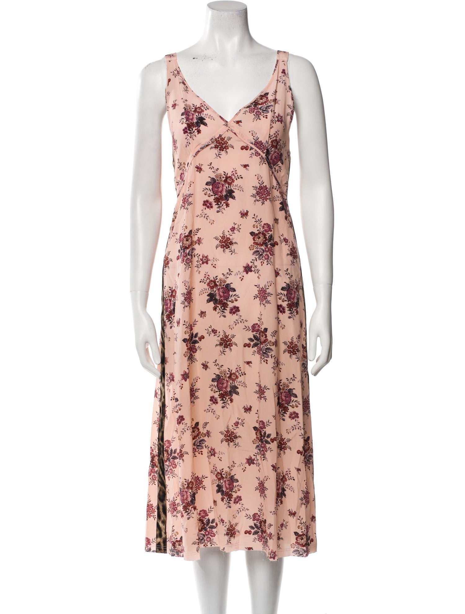 Liberty of London x R13 Floral Print Midi Length Dress
