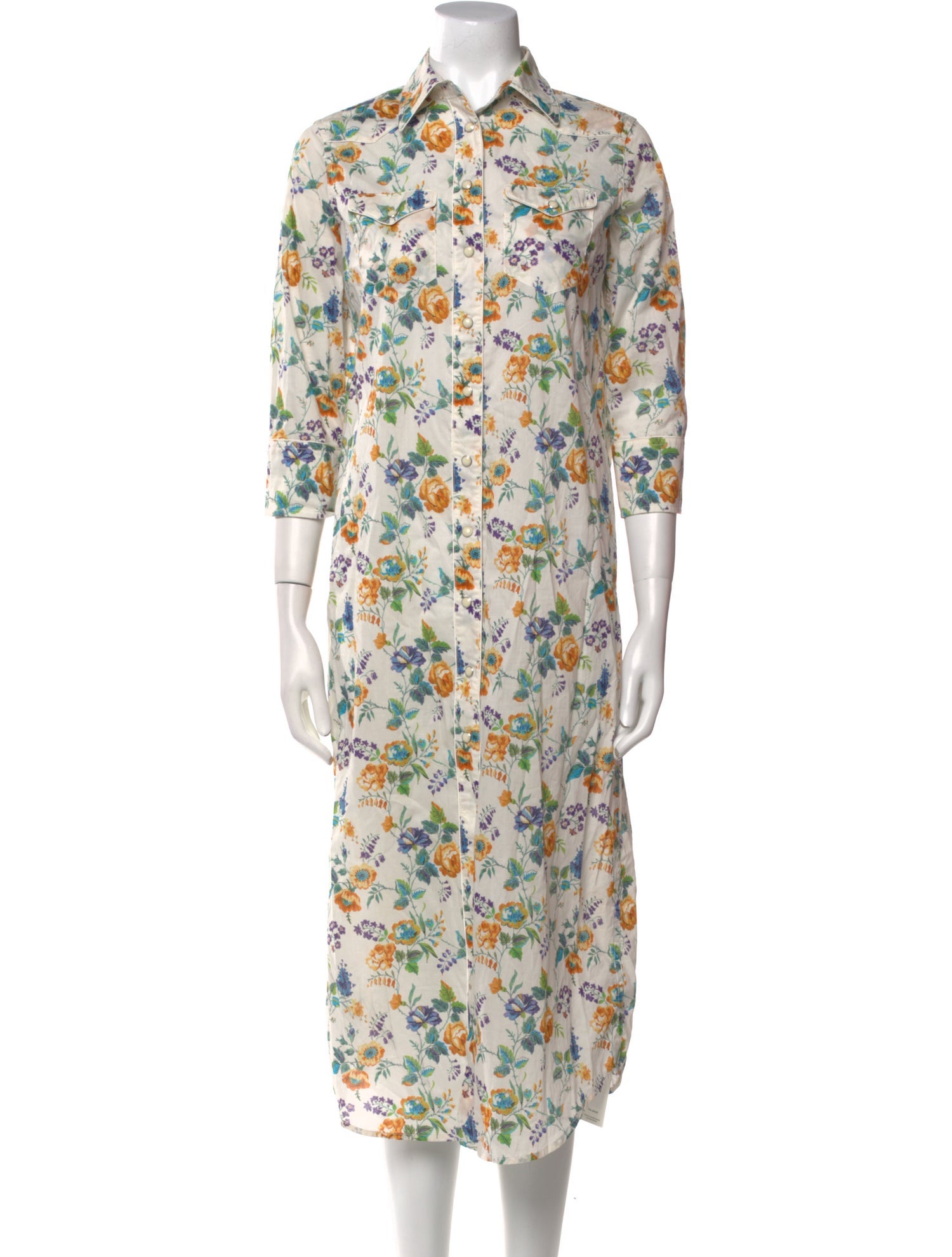 Liberty of London x R13 Floral Print Long Dress