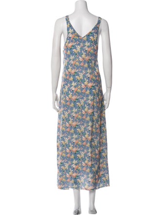 Liberty of London x R13 Silk Long Dress