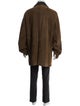 Longhi Suede Overcoat