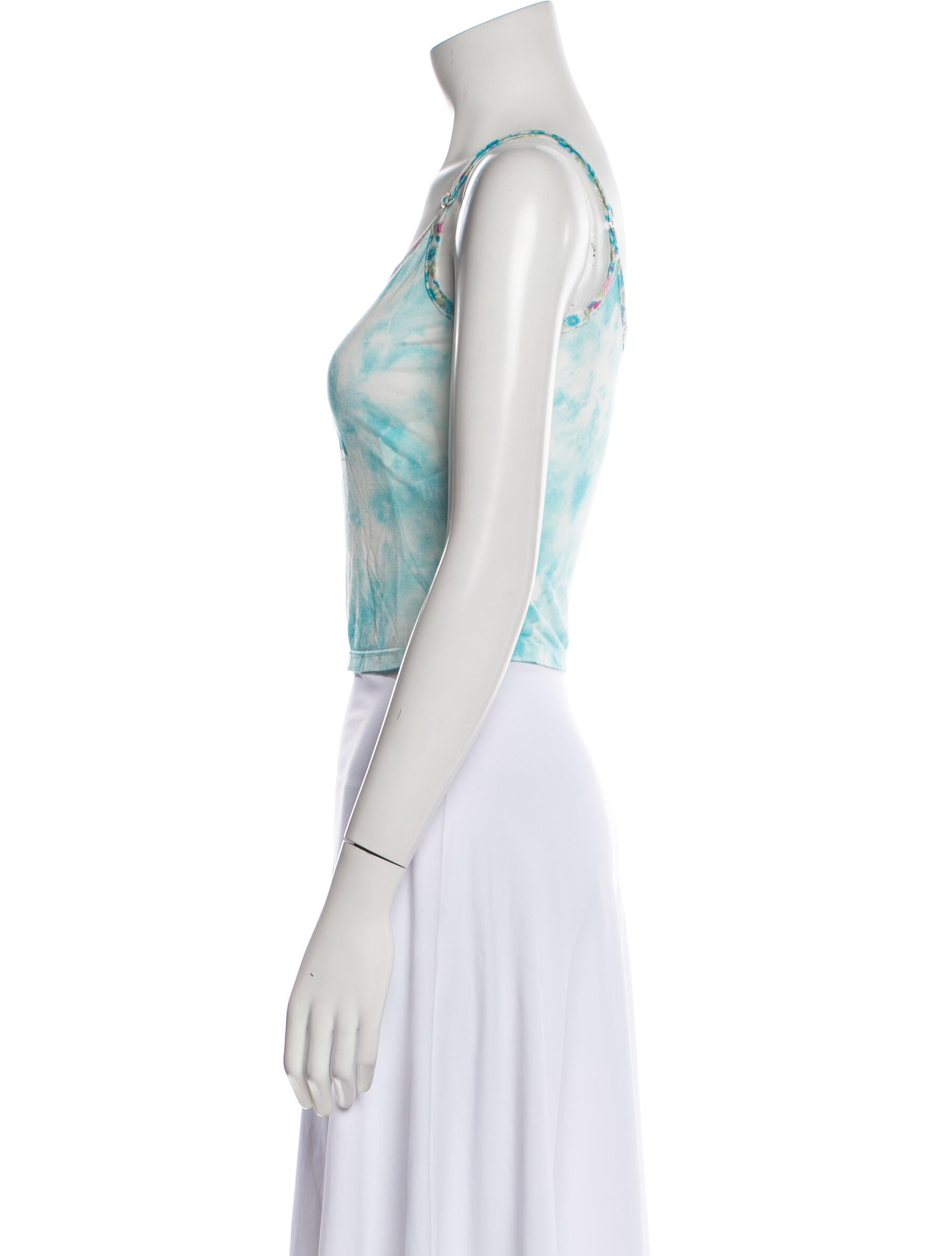 Loveshackfancy X Hurley Floral Print Scoop Neck Crop Top w/ Tags