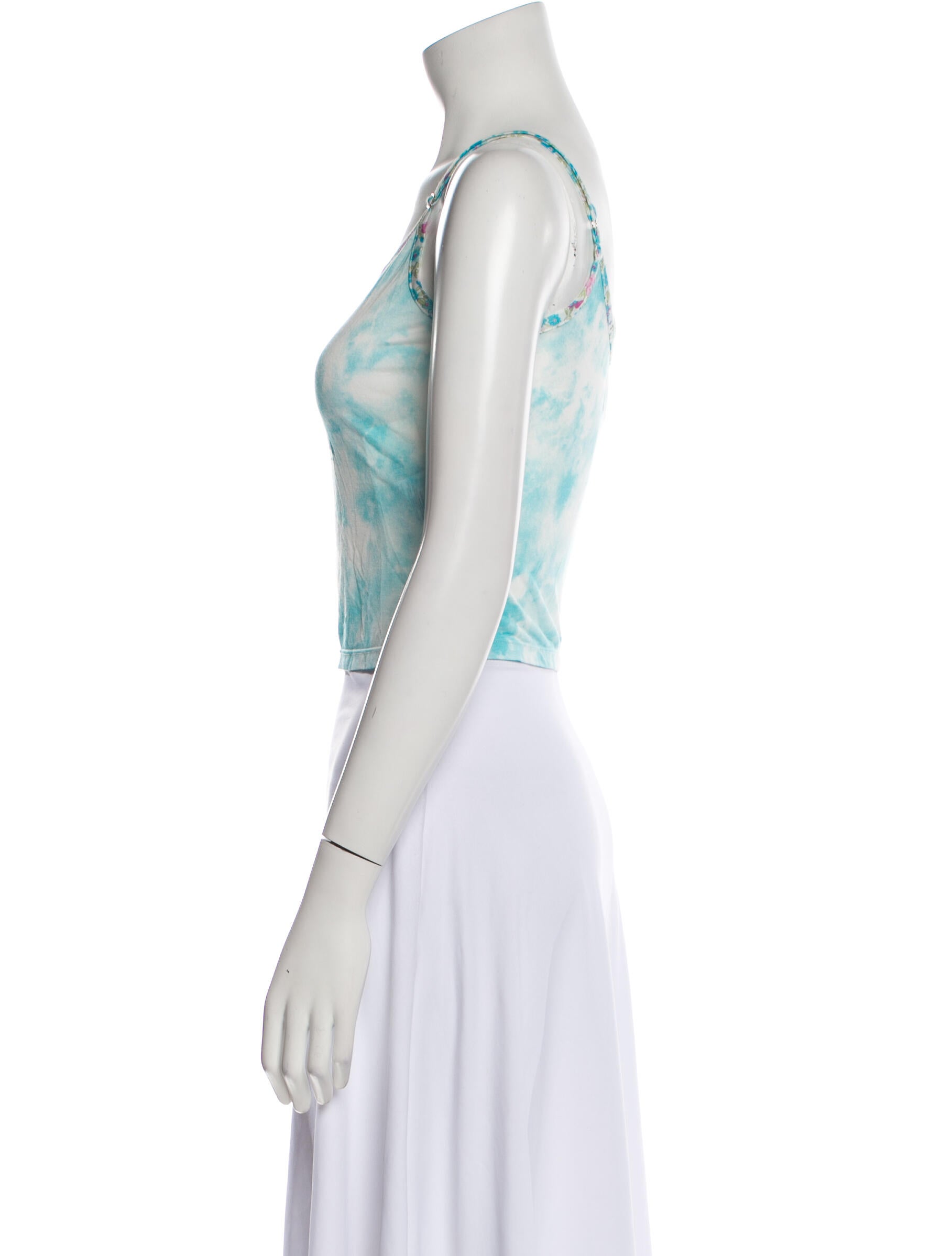 Loveshackfancy X Hurley Floral Print Scoop Neck Crop Top w/ Tags