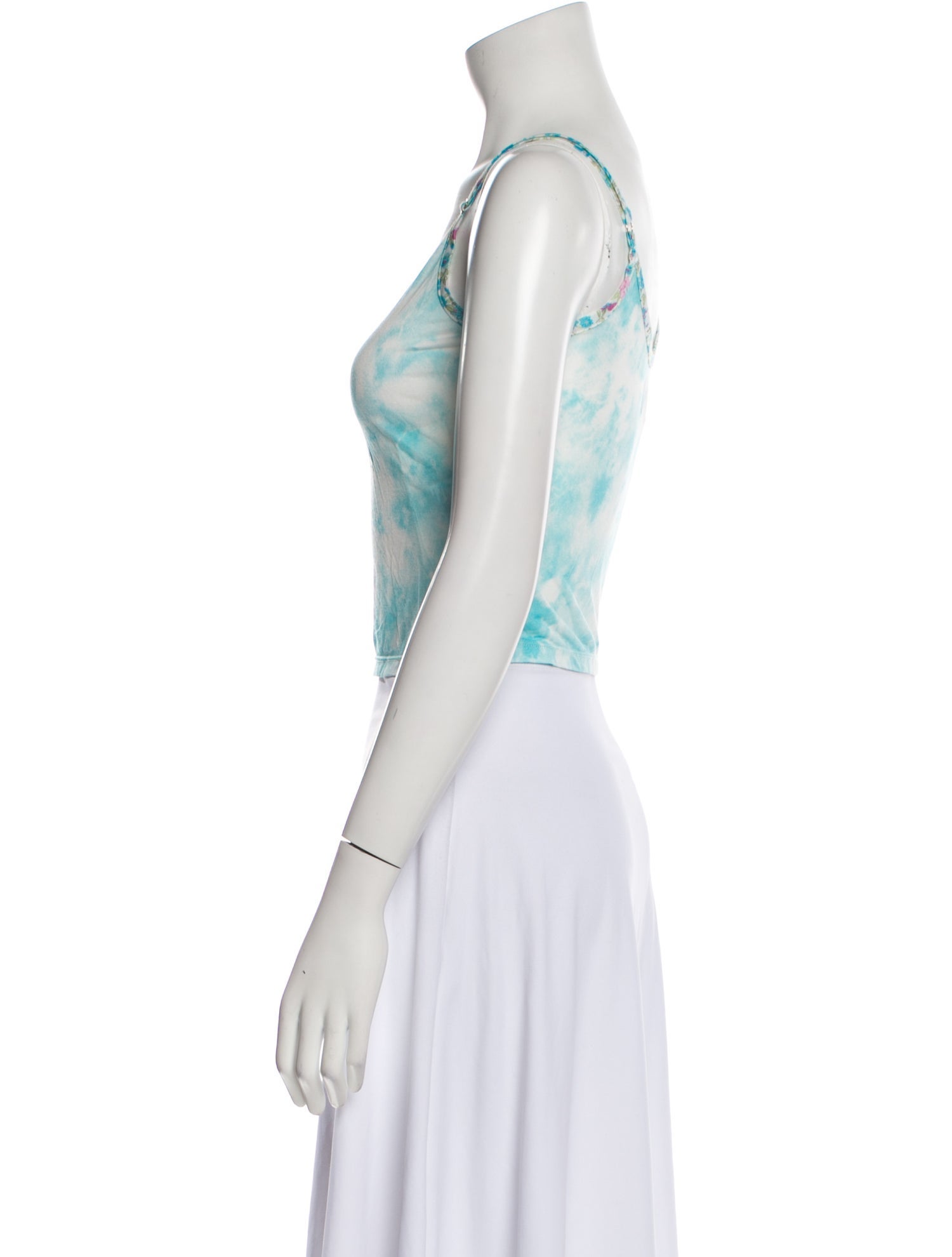 Loveshackfancy X Hurley Floral Print Scoop Neck Crop Top w/ Tags