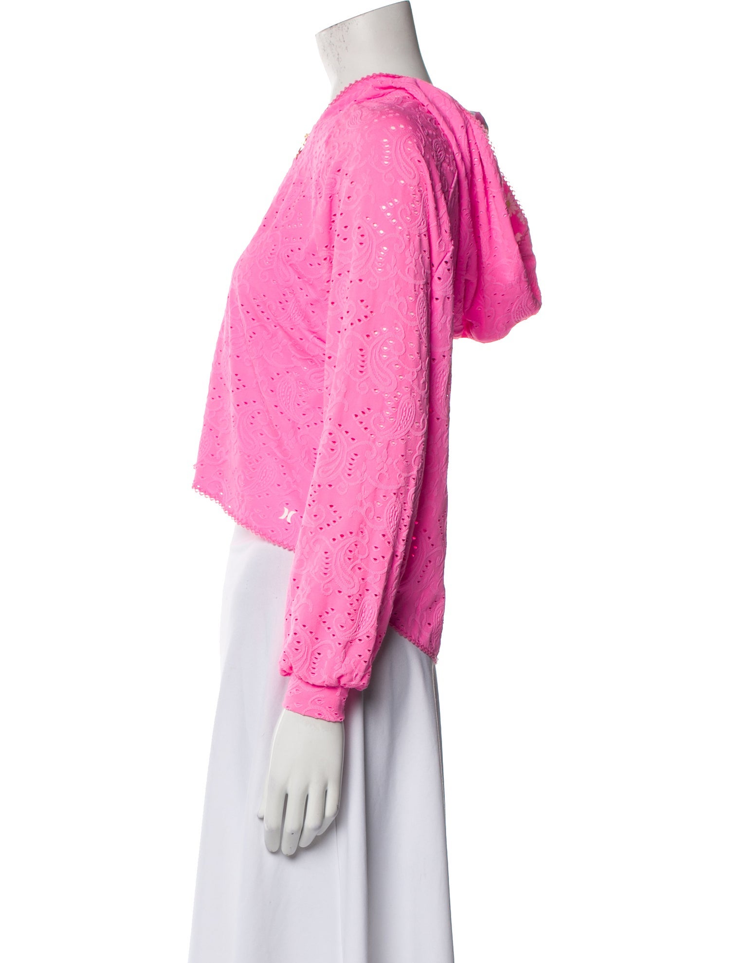 Loveshackfancy X Hurley Crochet Trim Cover-Up