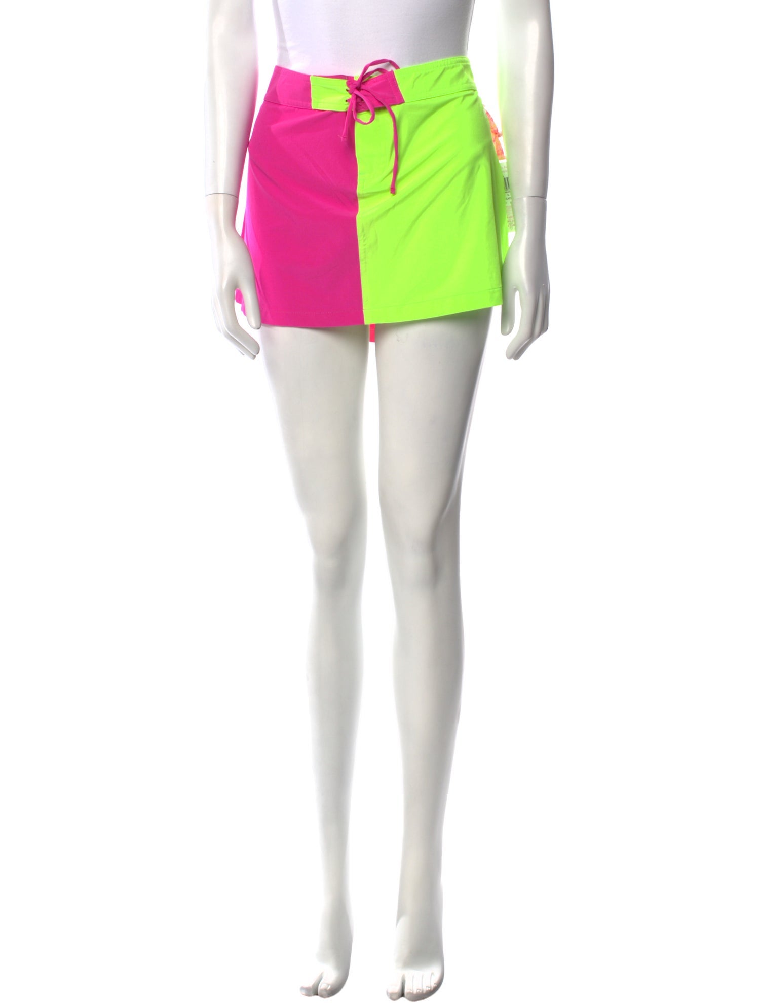 Loveshackfancy X Hurley Colorblock Pattern Mini Skirt w/ Tags