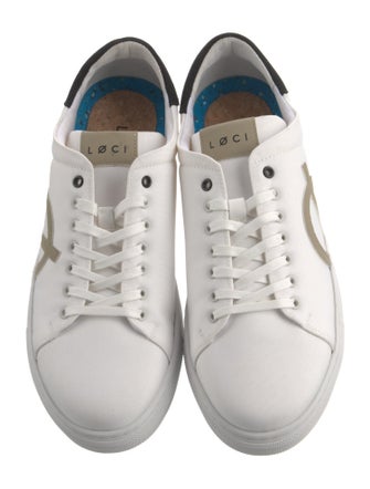 Loci Canvas Colorblock Pattern Sneakers