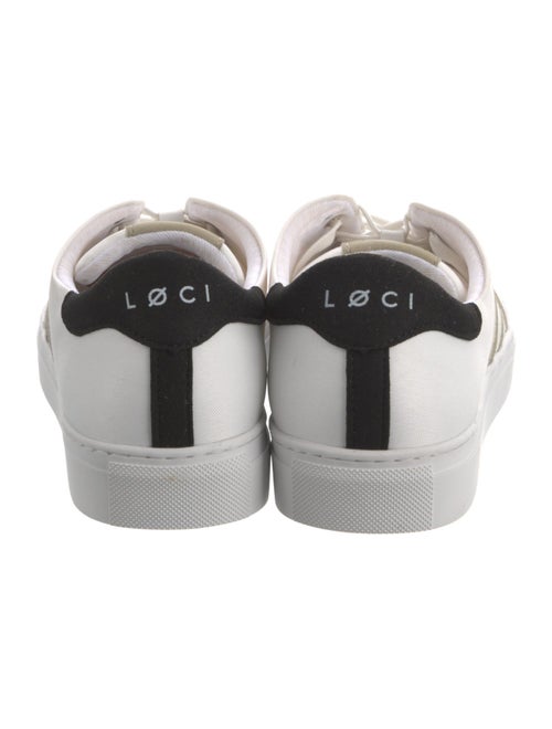 Loci Canvas Colorblock Pattern Sneakers