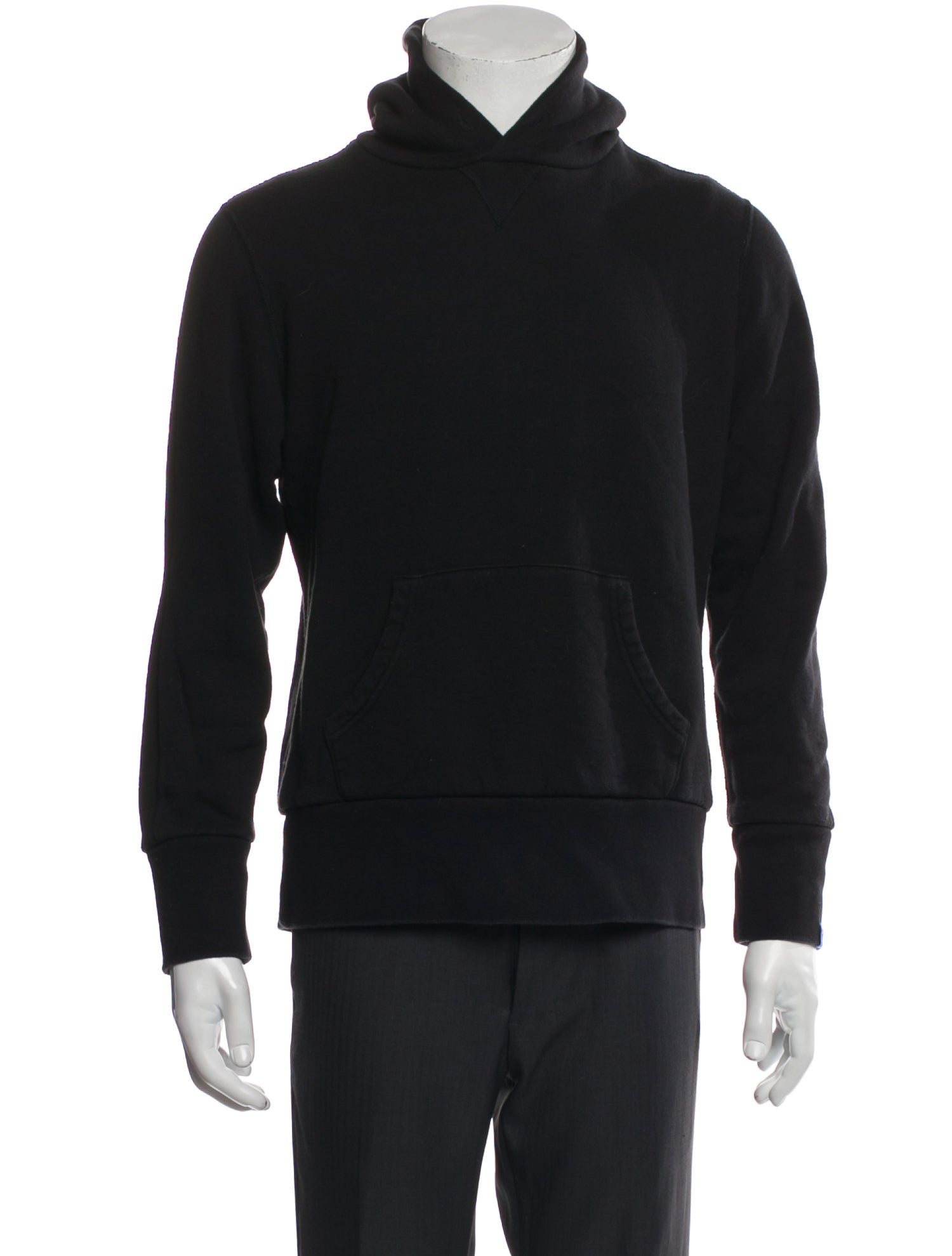 Loopwheeler Crew Neck Long Sleeve Hoodie