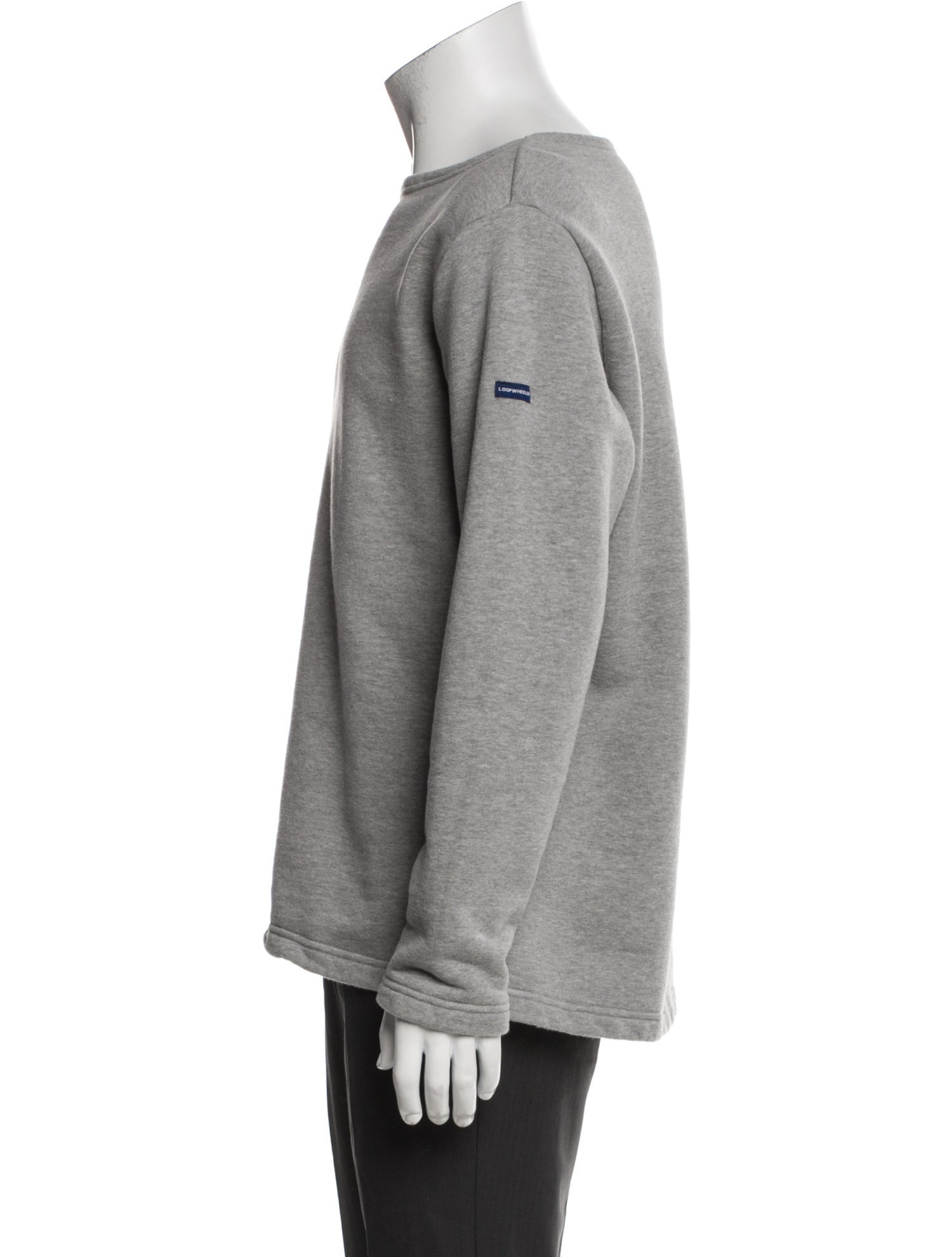 Loopwheeler Crew Neck Long Sleeve Sweatshirt