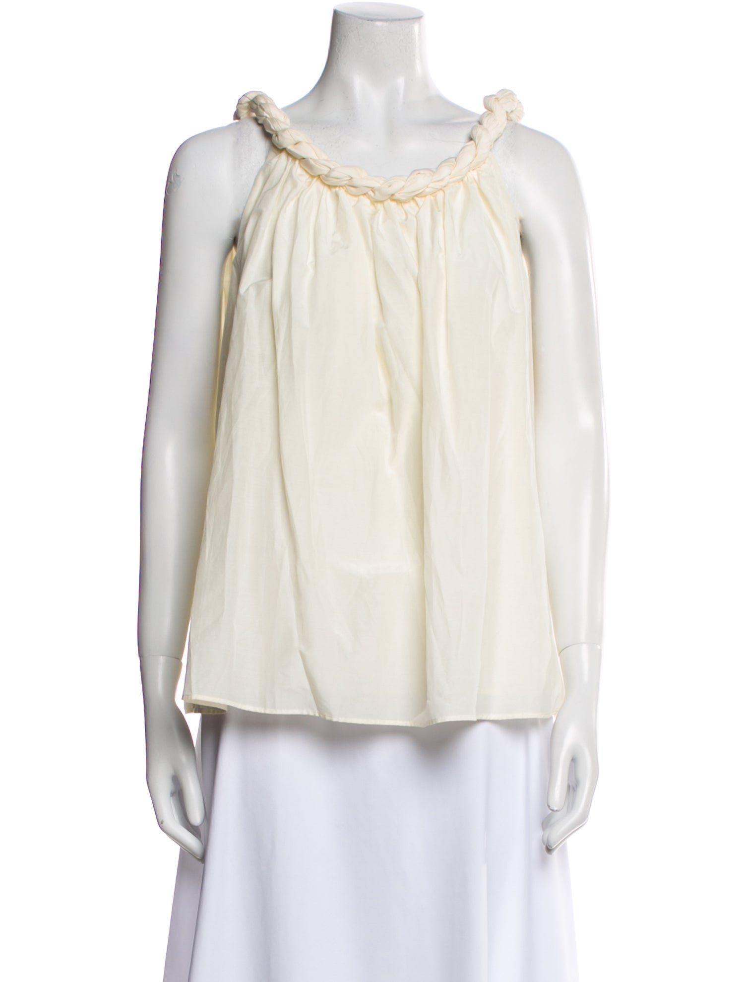 LouLou de Saison V-Neck Sleeveless Blouse